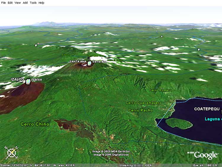 Lago Coatepeque y Volcanes
